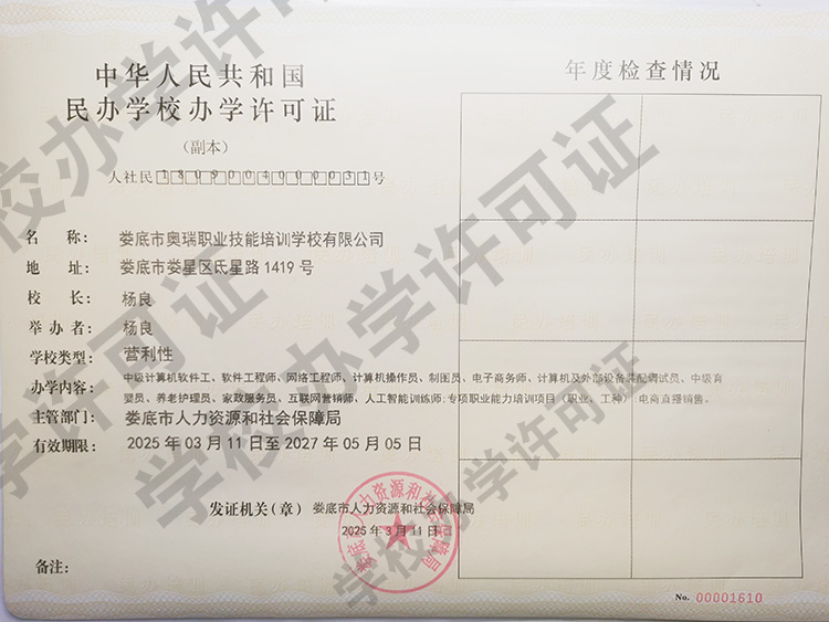 娄底奥瑞计算机职业培训学校